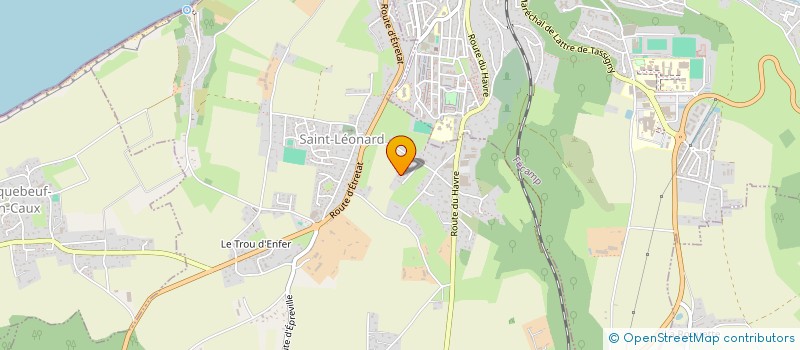 localisation de l'entreprise MONSIEUR LAURENT ROBERT  SAINT-LEONARD
