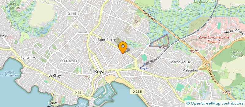 localisation de l'entreprise MONSIEUR LAURENT ROBIN  ROYAN