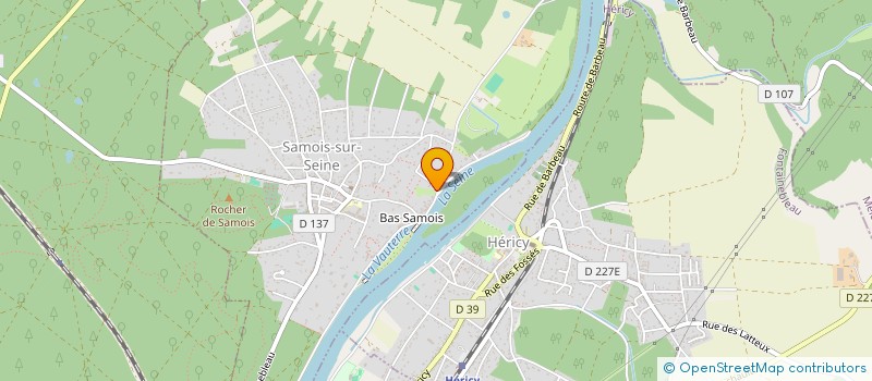 localisation de l'entreprise MONSIEUR LAURENT ROBINET à SAMOIS-SUR-SEINE