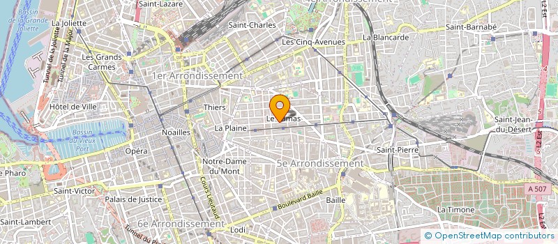 localisation de l'entreprise MONSIEUR LAURENT ROBRIEUX à MARSEILLE