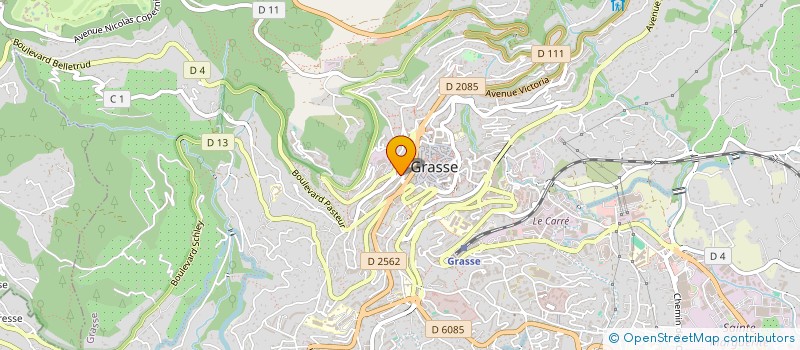 localisation de l'entreprise MONSIEUR LAURENT ROCH à GRASSE