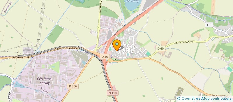 localisation de l'entreprise MONSIEUR LAURENT ROCHE à SACLAY