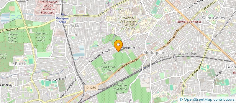 localisation de l'entreprise MONSIEUR LAURENT ROCHE à PESSAC