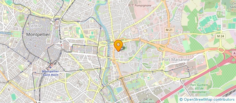 localisation de l'entreprise MONSIEUR LAURENT ROCHETTE  MONTPELLIER