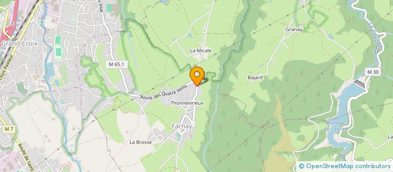 localisation de l'entreprise MONSIEUR LAURENT RODRIGUEZ à FARNAY