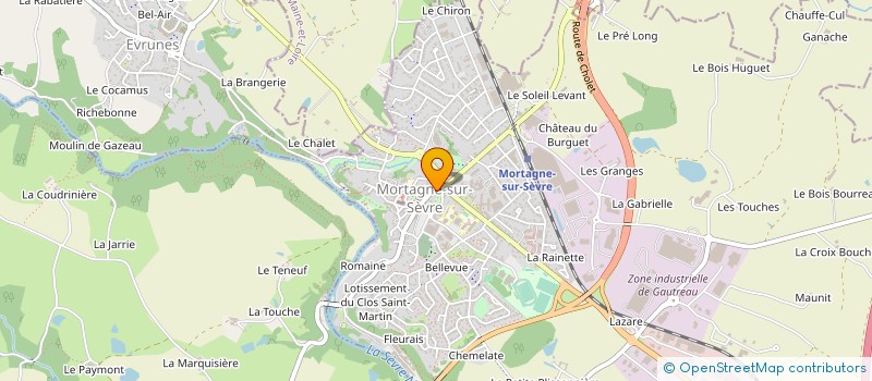 localisation de l'entreprise MONSIEUR LAURENT ROGER à MORTAGNE-SUR-SEVRE
