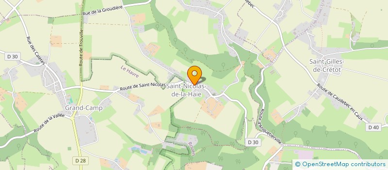 localisation de l'entreprise MONSIEUR LAURENT ROGER  SAINT-NICOLAS-DE-LA-HAIE