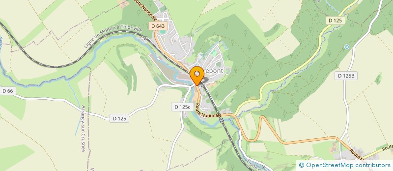 localisation de l'entreprise MONSIEUR LAURENT ROGUET  PIERREPONT