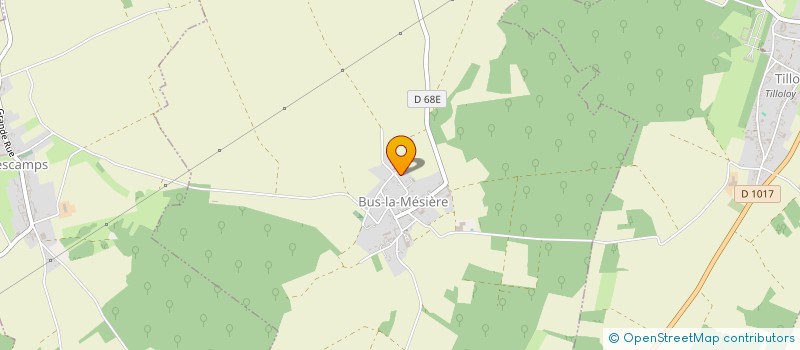 localisation de l'entreprise MONSIEUR LAURENT ROHAUT  BUS-LA-MESIERE