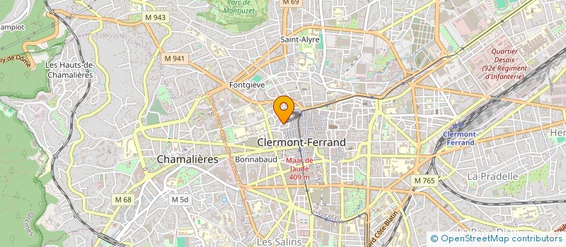 localisation de l'entreprise MONSIEUR LAURENT ROHR à CLERMONT-FERRAND