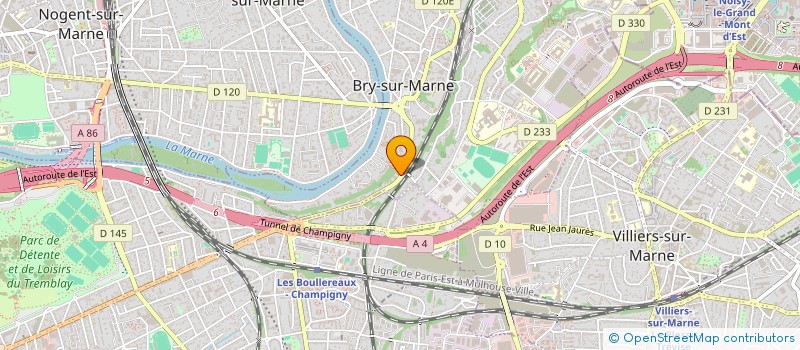 localisation de l'entreprise MONSIEUR LAURENT ROMANIELLO à BRY-SUR-MARNE