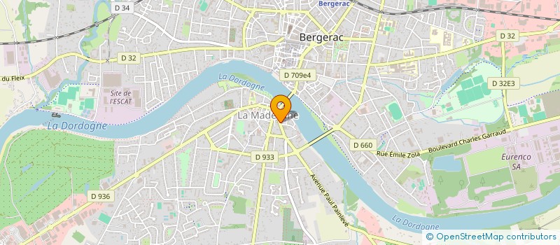 localisation de l'entreprise MONSIEUR LAURENT RONDET à BERGERAC