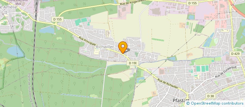 localisation de l'entreprise MONSIEUR LAURENT ROOS  RICHWILLER