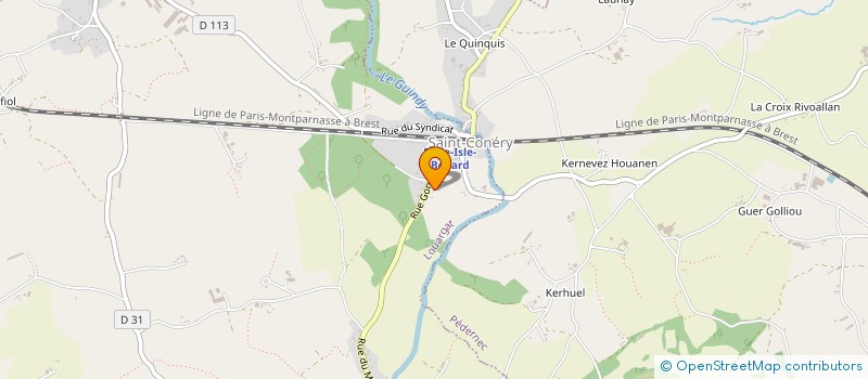 localisation de l'entreprise MONSIEUR LAURENT ROPARS  LOUARGAT