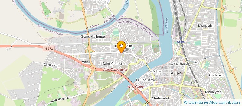 localisation de l'entreprise MONSIEUR LAURENT ROSSANO à ARLES