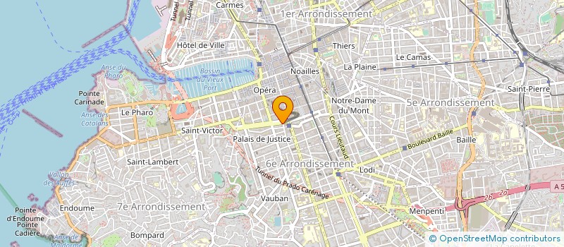 localisation de l'entreprise MONSIEUR LAURENT ROSSE à MARSEILLE