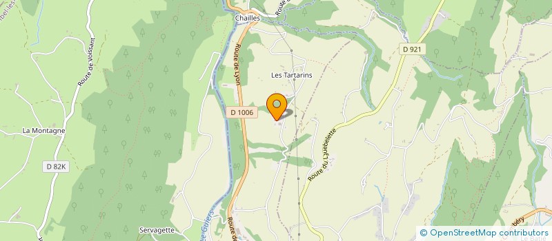 localisation de l'entreprise MONSIEUR LAURENT ROSSET CAILLIER à LES ECHELLES