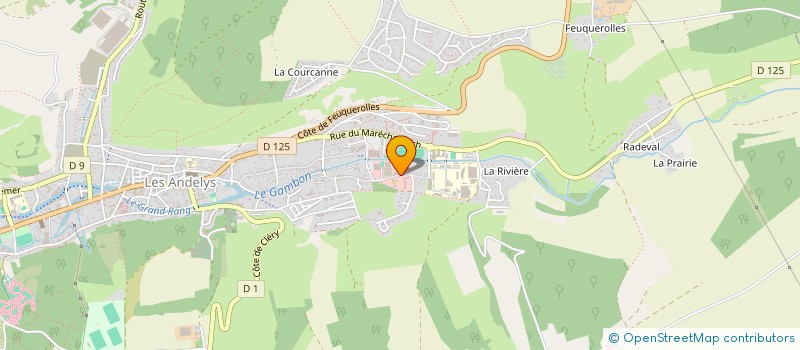 localisation de l'entreprise MONSIEUR LAURENT ROUEN à LES ANDELYS