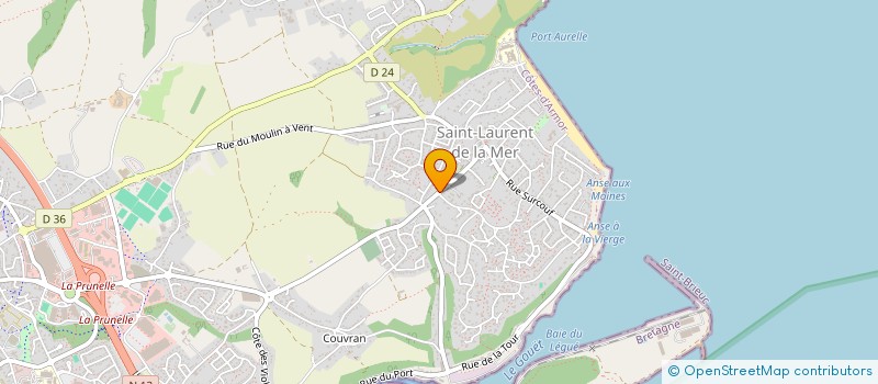 localisation de l'entreprise MONSIEUR LAURENT ROUGE  PLERIN