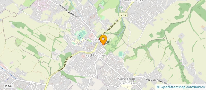localisation de l'entreprise MONSIEUR LAURENT ROUGERIE  PECHBONNIEU