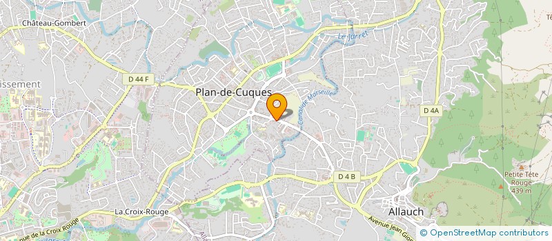 localisation de l'entreprise MONSIEUR LAURENT ROUGIER  PLAN-DE-CUQUES