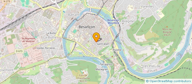 localisation de l'entreprise MONSIEUR LAURENT ROUSSEAU à BESANCON