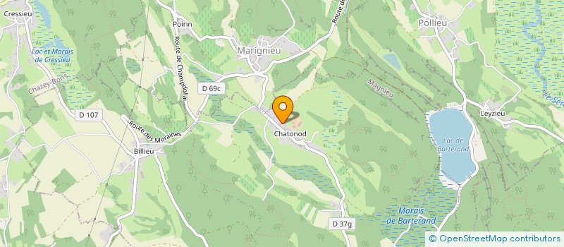 localisation de l'entreprise MONSIEUR LAURENT ROUSSET à CHAZEY-BONS