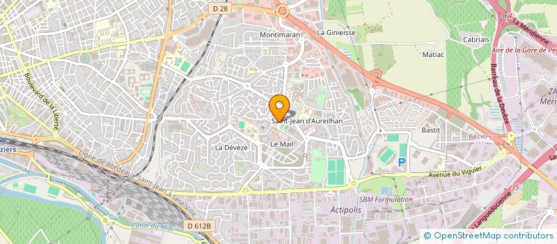 localisation de l'entreprise MONSIEUR LAURENT ROUTYA à BEZIERS
