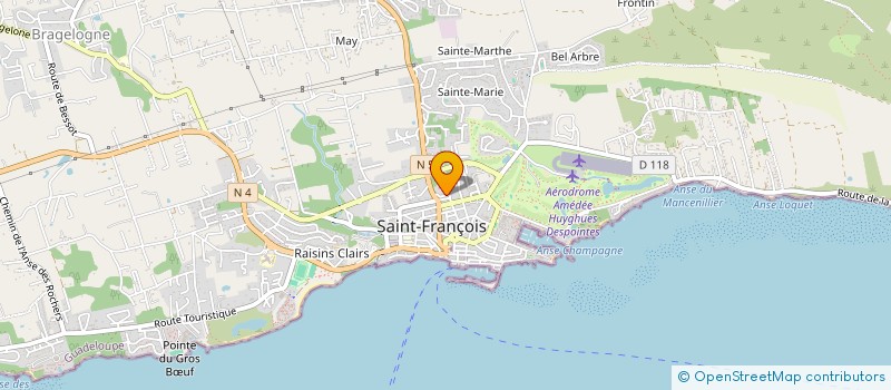 localisation de l'entreprise MONSIEUR LAURENT ROUVIER à SAINT-FRANCOIS