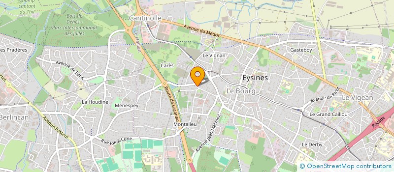 localisation de l'entreprise MONSIEUR LAURENT ROUVIERE  EYSINES