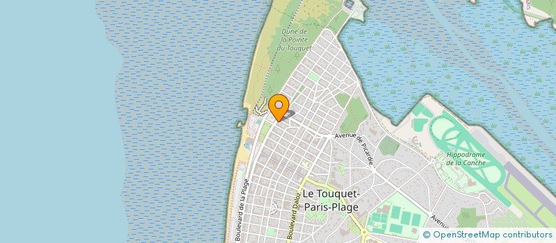 localisation de l'entreprise MONSIEUR LAURENT ROUX à LE TOUQUET-PARIS-PLAGE