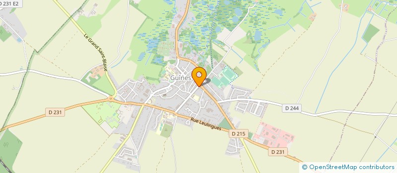 localisation de l'entreprise MONSIEUR LAURENT ROUX  GUINES