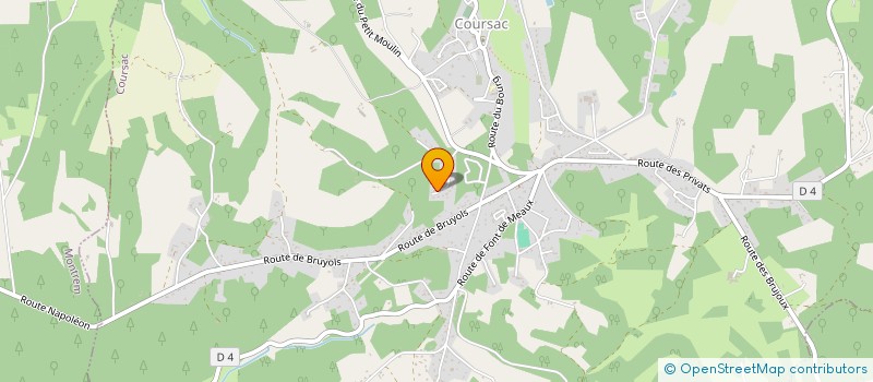localisation de l'entreprise MONSIEUR LAURENT ROYER  COURSAC