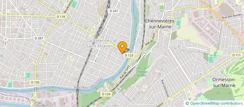 localisation de l'entreprise MONSIEUR LAURENT RUBEN à SAINT-MAUR-DES-FOSSES