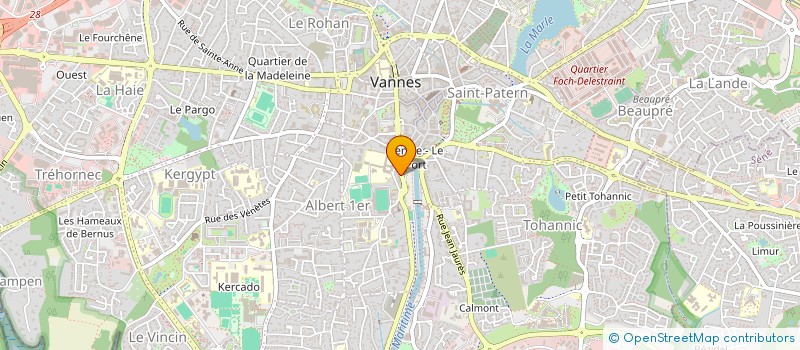 localisation de l'entreprise MONSIEUR LAURENT RUHLMANN à VANNES