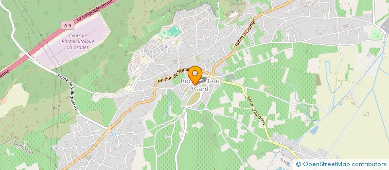 localisation de l'entreprise MONSIEUR LAURENT RUIZ MOLINA  ROCHEFORT-DU-GARD