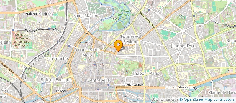 localisation de l'entreprise MONSIEUR LAURENT RUPIN  RENNES