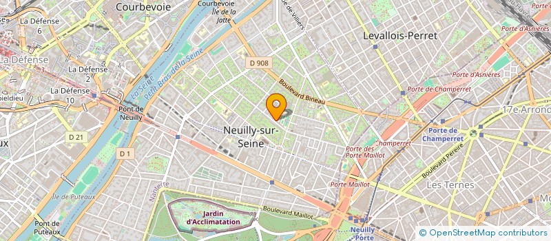 localisation de l'entreprise MONSIEUR LAURENT RUQUIER à NEUILLY-SUR-SEINE