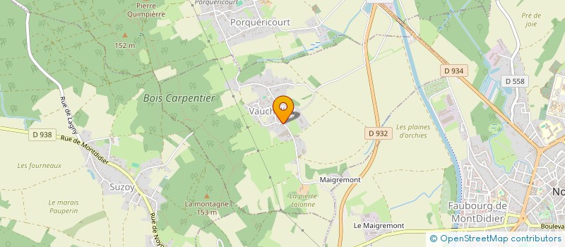 localisation de l'entreprise MONSIEUR LAURENT RURIAK à VAUCHELLES