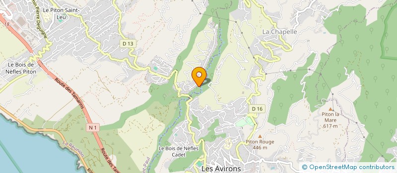 localisation de l'entreprise MONSIEUR LAURENT RUSSEIL  SAINT-LEU