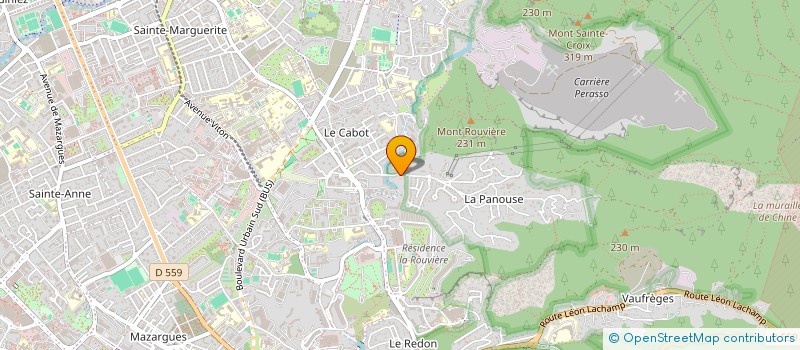 localisation de l'entreprise MONSIEUR LAURENT RUSSEIL GASPERINI  MARSEILLE
