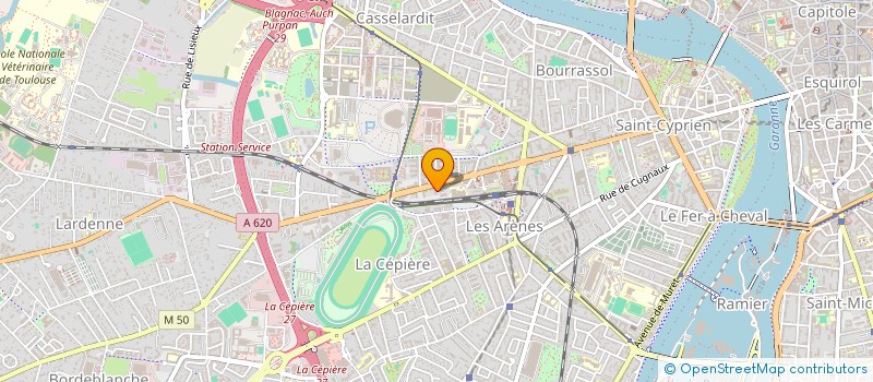 localisation de l'entreprise MONSIEUR LAURENT SABATHIE à TOULOUSE