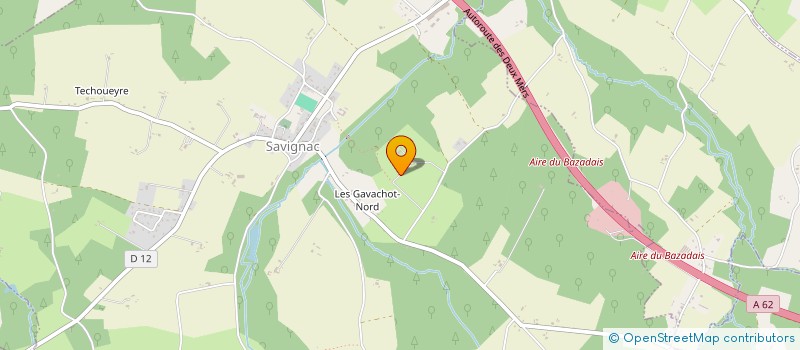 localisation de l'entreprise MONSIEUR LAURENT SABOUREAU  SAVIGNAC