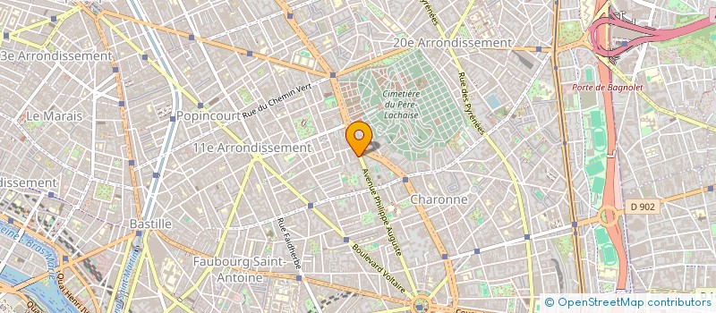 localisation de l'entreprise MONSIEUR LAURENT SACCO  PARIS