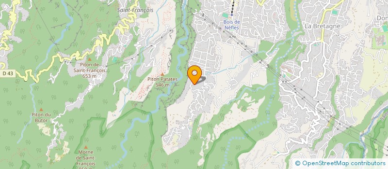 localisation de l'entreprise MONSIEUR LAURENT SADON  SAINT-DENIS