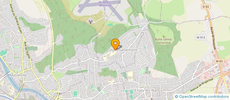 localisation de l'entreprise MONSIEUR LAURENT SAFFROY  DOMMARTEMONT