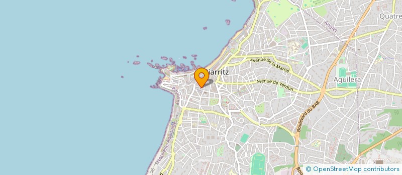 localisation de l'entreprise MONSIEUR LAURENT SAILLARD à BIARRITZ