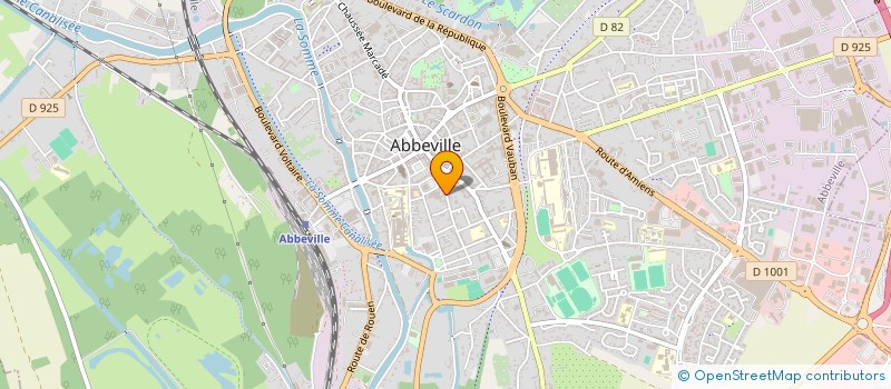 localisation de l'entreprise MONSIEUR LAURENT SAILLY à ABBEVILLE