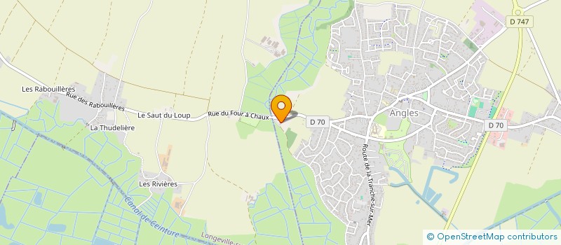 localisation de l'entreprise MONSIEUR LAURENT SAINT CLOUD  LES SABLES-D'OLONNE