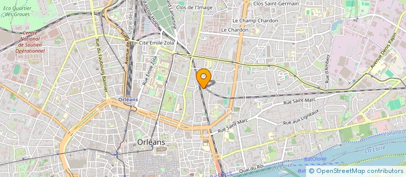 localisation de l'entreprise MONSIEUR LAURENT SAINTIVE à ORLEANS